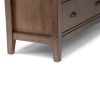 Redmond - Medium Storage Cabinet - Rustic Natural Aged Brown