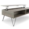 Hunter - Lift Top Coffee Table - Grey