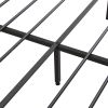 FULL Size Metal Platform Bed Frame with upholstery storage function Headboard and USB LINER and Footboard with drawers , No Box Spring Needed, Large U