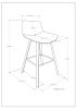 Randolph - Bentwood Counter Height Stool (Set of 2) - Natural