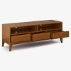 Harper - TV Media Stand - Teak Brown