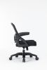 Big and Tall Office Chair 400lbs with Flip-up Arms, Mesh Ergonomic Heavy Duty Computer Chair Desk Chair Wide Seat, Executive Swivel Task Rolling Chair
