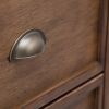 Redmond - Medium Storage Cabinet - Rustic Natural Aged Brown