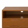 Harper - TV Media Stand - Teak Brown