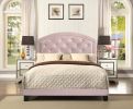 Gaby - Full Bed Adjustable Headboard - Pink