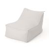 Ettie 3 Ft. Water Resistant Fabric Bean Bag Chair, Khaki