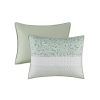 4 Piece Seersucker Quilt Set with Throw Pillow