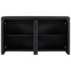U_Style Designed Storage Cabinet Sideboard with 4 Doors , Adjustable Shelves, Suitable for Living Rooms, Entrance and Study Rooms.