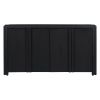 U_Style Designed Storage Cabinet Sideboard with 4 Doors , Adjustable Shelves, Suitable for Living Rooms, Entrance and Study Rooms.