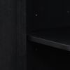 U_Style Designed Storage Cabinet Sideboard with 4 Doors , Adjustable Shelves, Suitable for Living Rooms, Entrance and Study Rooms.